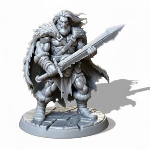 Miniatura Barbaro eroe