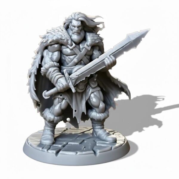 Miniatura Barbaro eroe