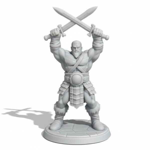 Miniatura Barbaro Umano