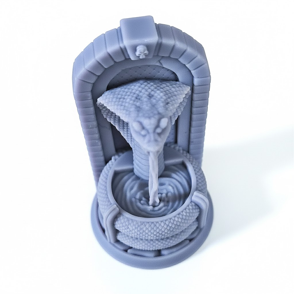 Miniatura Fontana Serpente - immagine 3