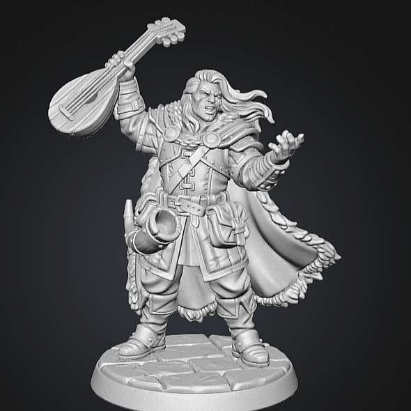 Bardo umano eroe
