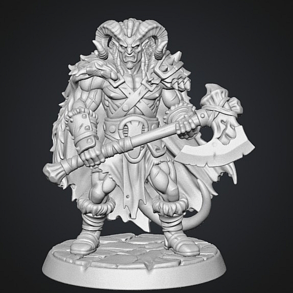 Tiefling Barbaro eroe