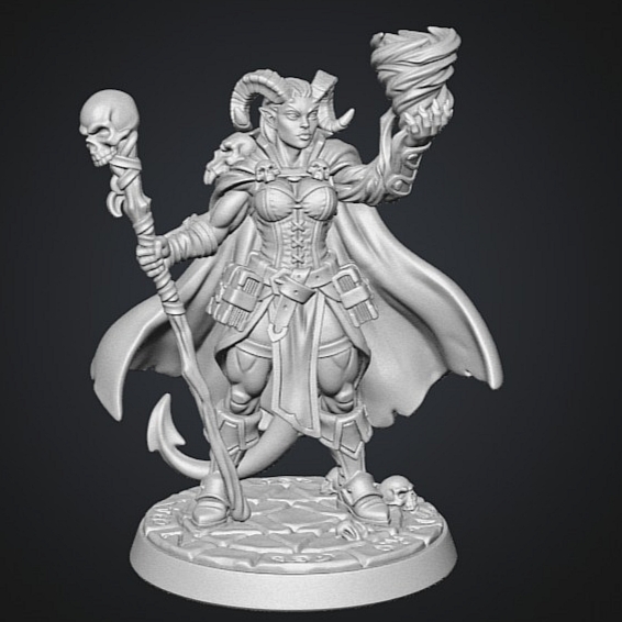 Tiefling Warlock eroe