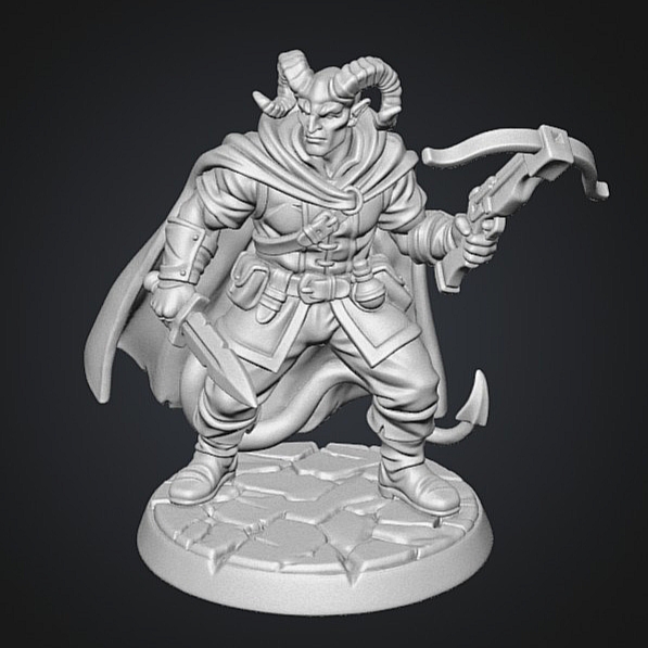 Tiefling Ladro eroe